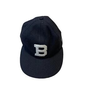 Ebbets Field Flannels Men's Brooklyn Bushwicks Cap in Black H95